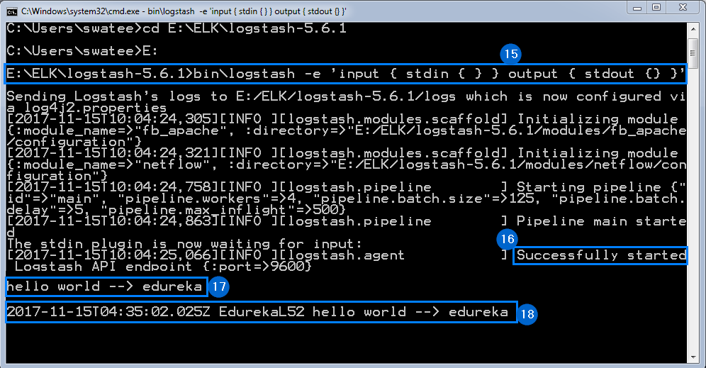 Starting Logstash - ELK Stack Tutorial - Edureka