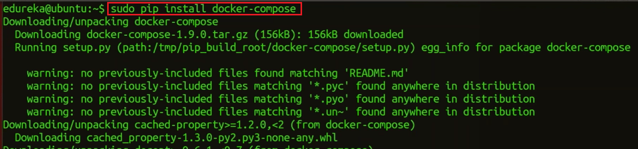 Install Docker Compose - Docker Container - Edureka