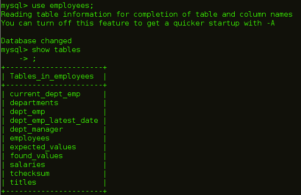 MySQL Employee table - Apache Sqoop Tutorial - Edureka