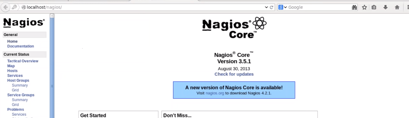 Nagios Core Dashboard - Nagios Tutorial - Edureka