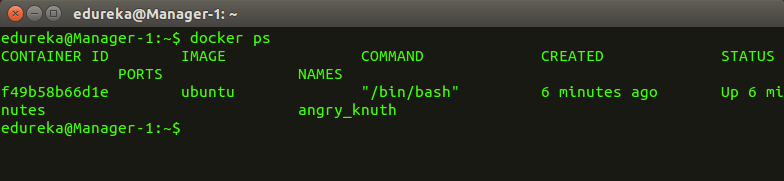 docker_ps - Docker Commands - Edureka
