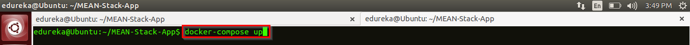 Docker Compose Up Command - Docker Compose - Edureka