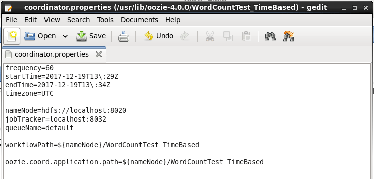 Coordinator Properties File - Oozie Tutorial - Edureka
