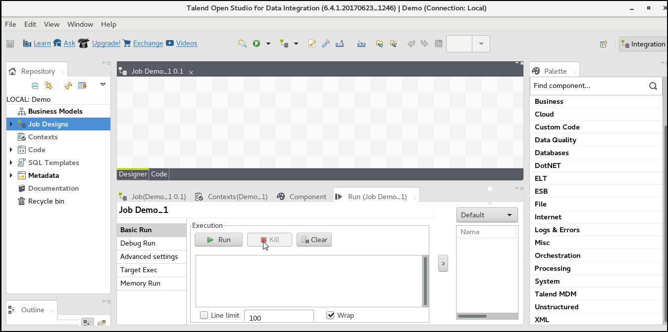 TOS GUI - Talend Tutorial - Edureka