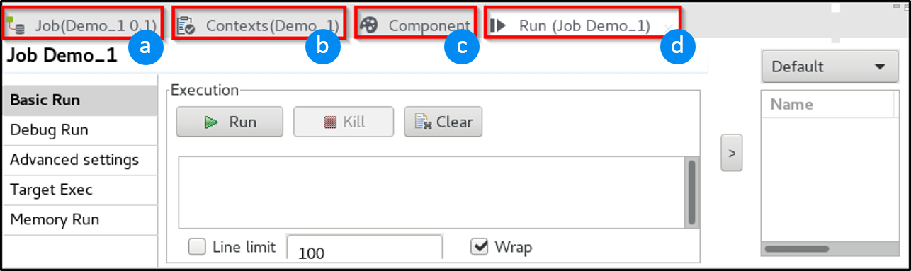 configurational tab - Talend Tutorial - Edureka