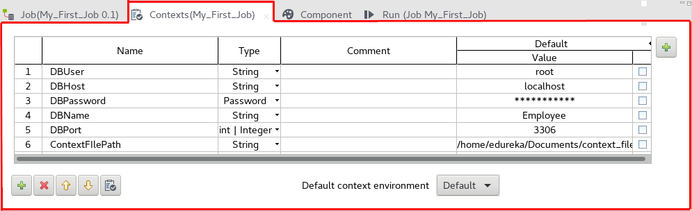 context - Talend Tutorial - Edureka