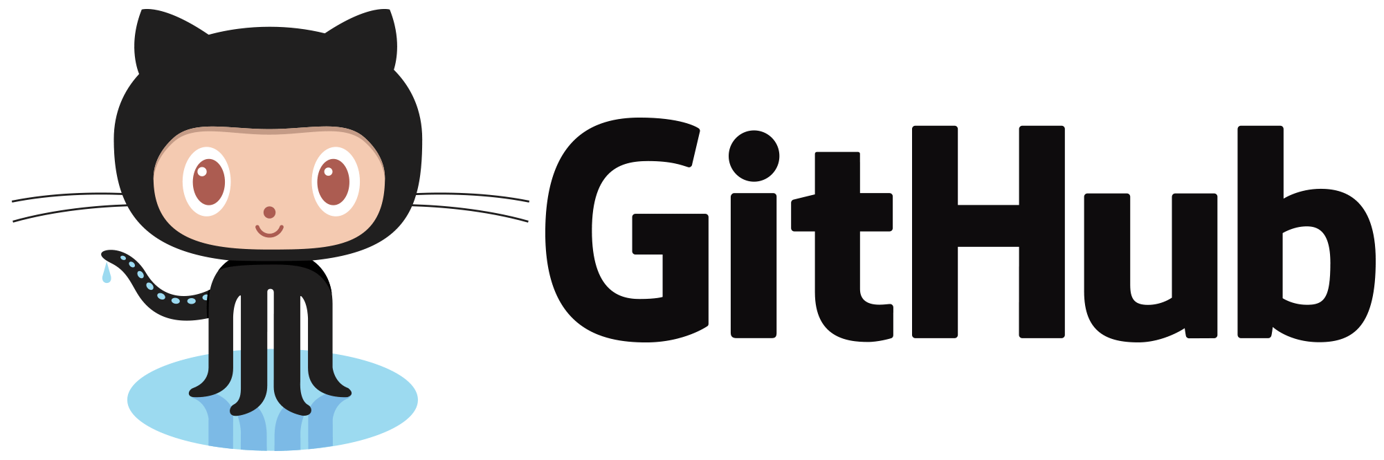 GitHub logo - Git vs GitHub - Edureka