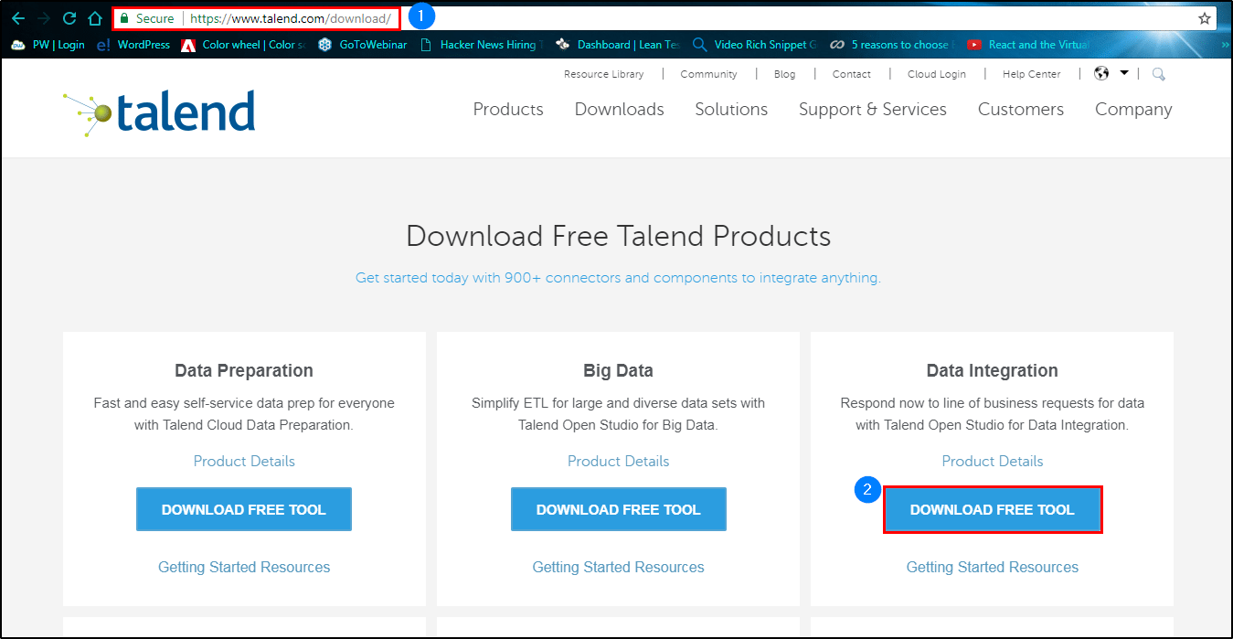 Installation Step 1 - Talend Tutorial - Edureka