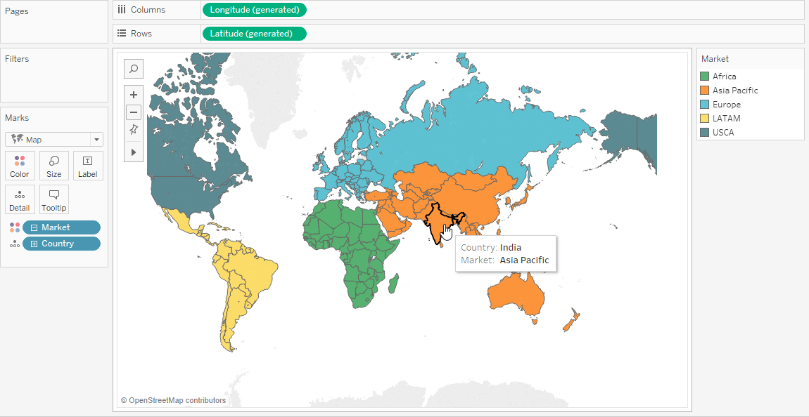 Maps - What is Tableau - Edureka