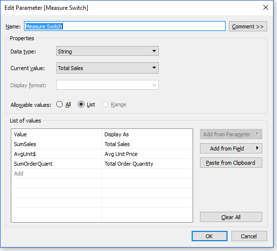 Measure Switch - Tableau Tips and Tricks - Edureka