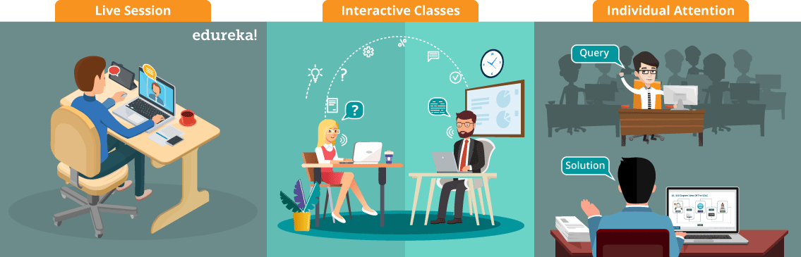 Live Interactive Online Classes with Individual Attention - Online Courses - Edureka
