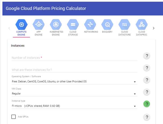 Forståelse Generator Imidlertid Google Cloud Pricing | Google Cloud Platform Pricing Calculator | Edureka
