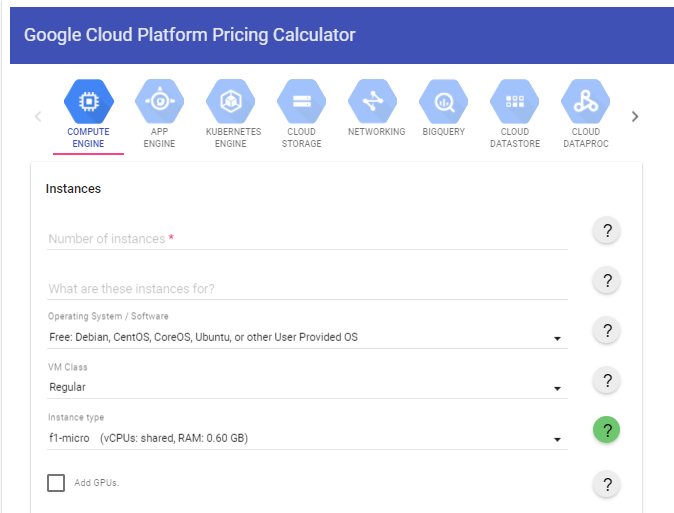 Google Cloud Pricing - price