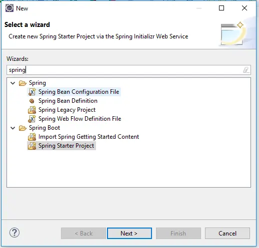 Spring Starter Project