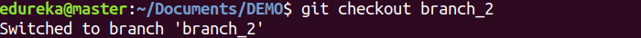 Git Checkout Command - Git Commands - Edureka
