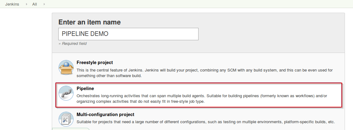 Create Pipeline - Jenkins Pipeline Tutorial - Edureka