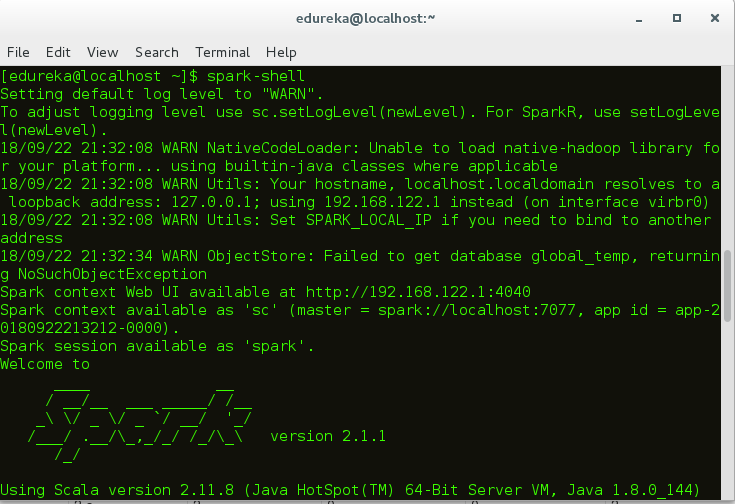 Spark shell-Spark Architecture - Edureka