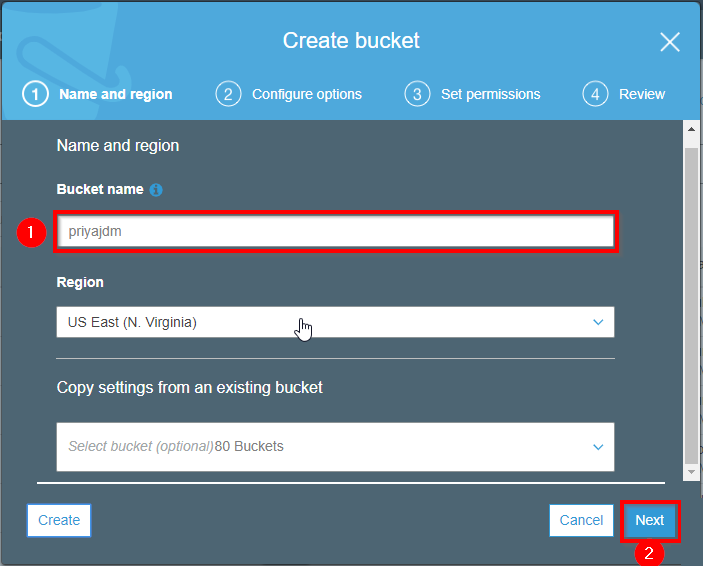 Create S3 Bucket - Aws Migration - Edureka