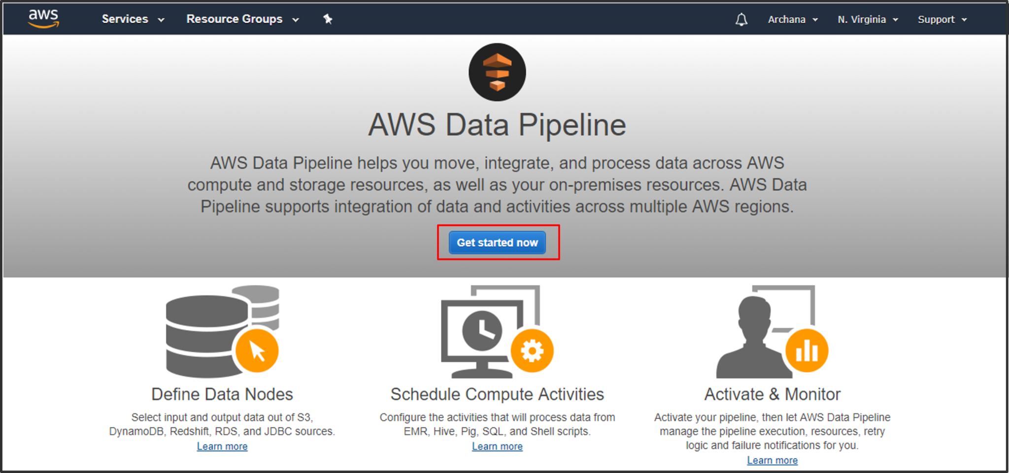 DataP - AWS Data Pipeline - Edureka