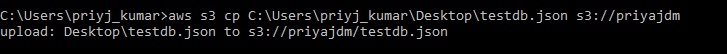 Copy Json File To S3- Amazon Athena Tutorial- Edureka