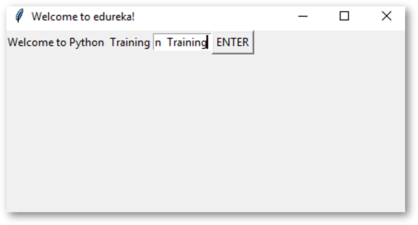 Tkinter Tutorial - Edureka
