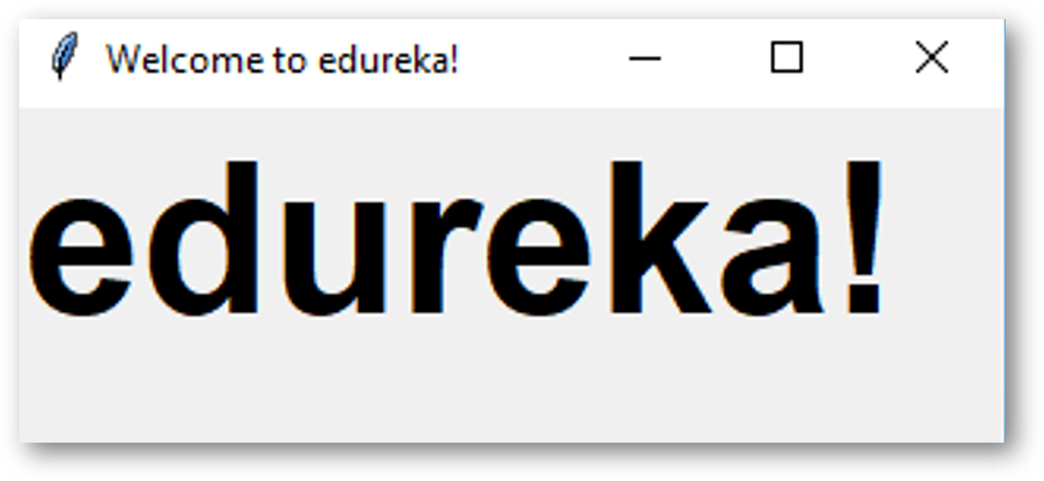 Tkinter Tutorial - Edureka