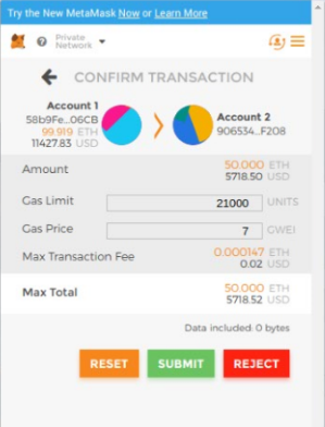 MetaMask transaction - Truffle Ethereum tutorial - Edureka