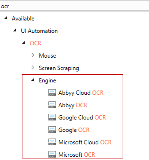 OCR Engine - UiPath PDF Data Extraction - Edureka