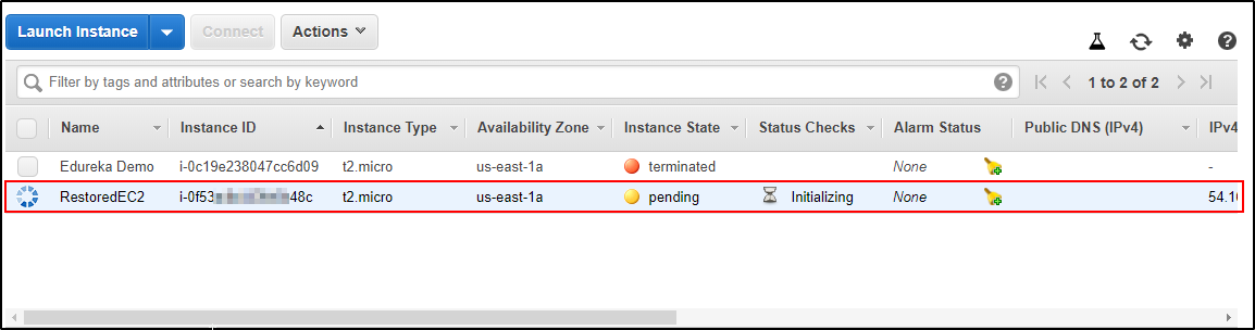 Launching EC2 Instance using Snapshot-How To Restore EC2 From Snapshot-Edureka