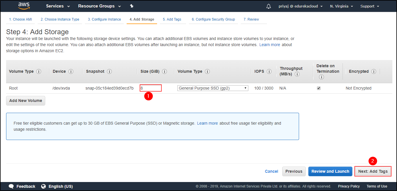 Create EC2 Instance-How To Restore EC2 From Snapshot-Edureka