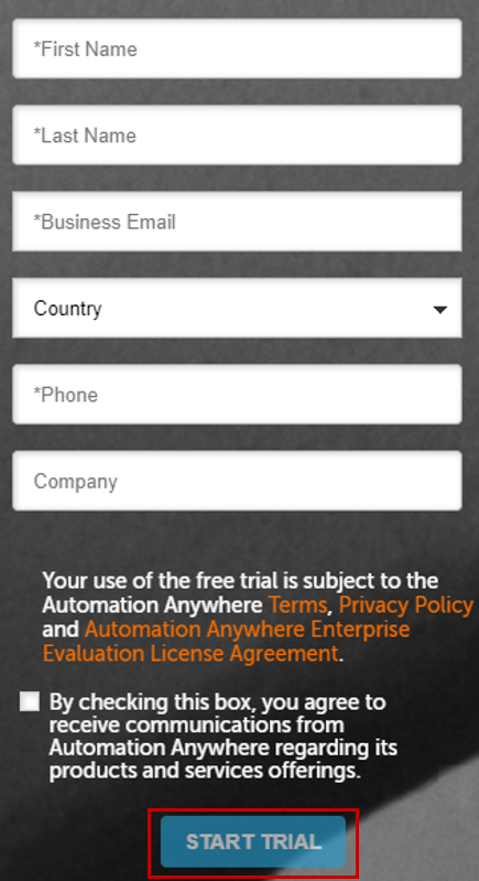automation anywhere free trial automation anywhere free trial