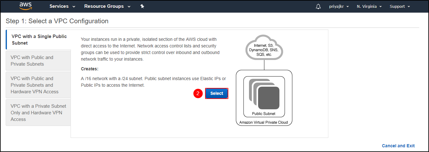 Create VPC-Amazon VPC Tutorial-Edureka