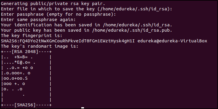 ssh-key - Ansible provisioning - Edureka