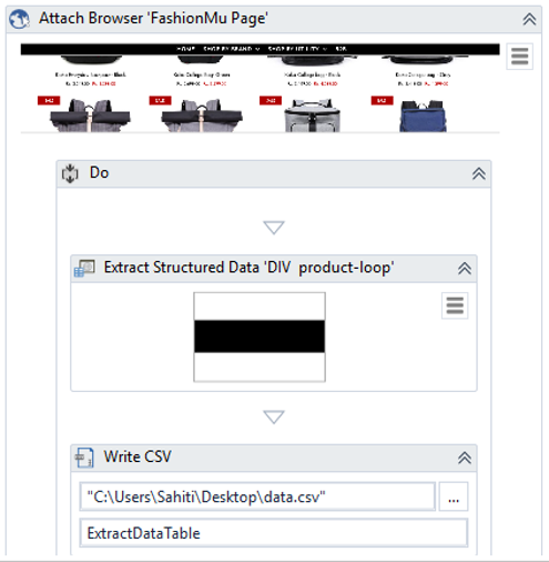 Automation Workflow of Web Automation - UiPath Automation Examples - Edureka