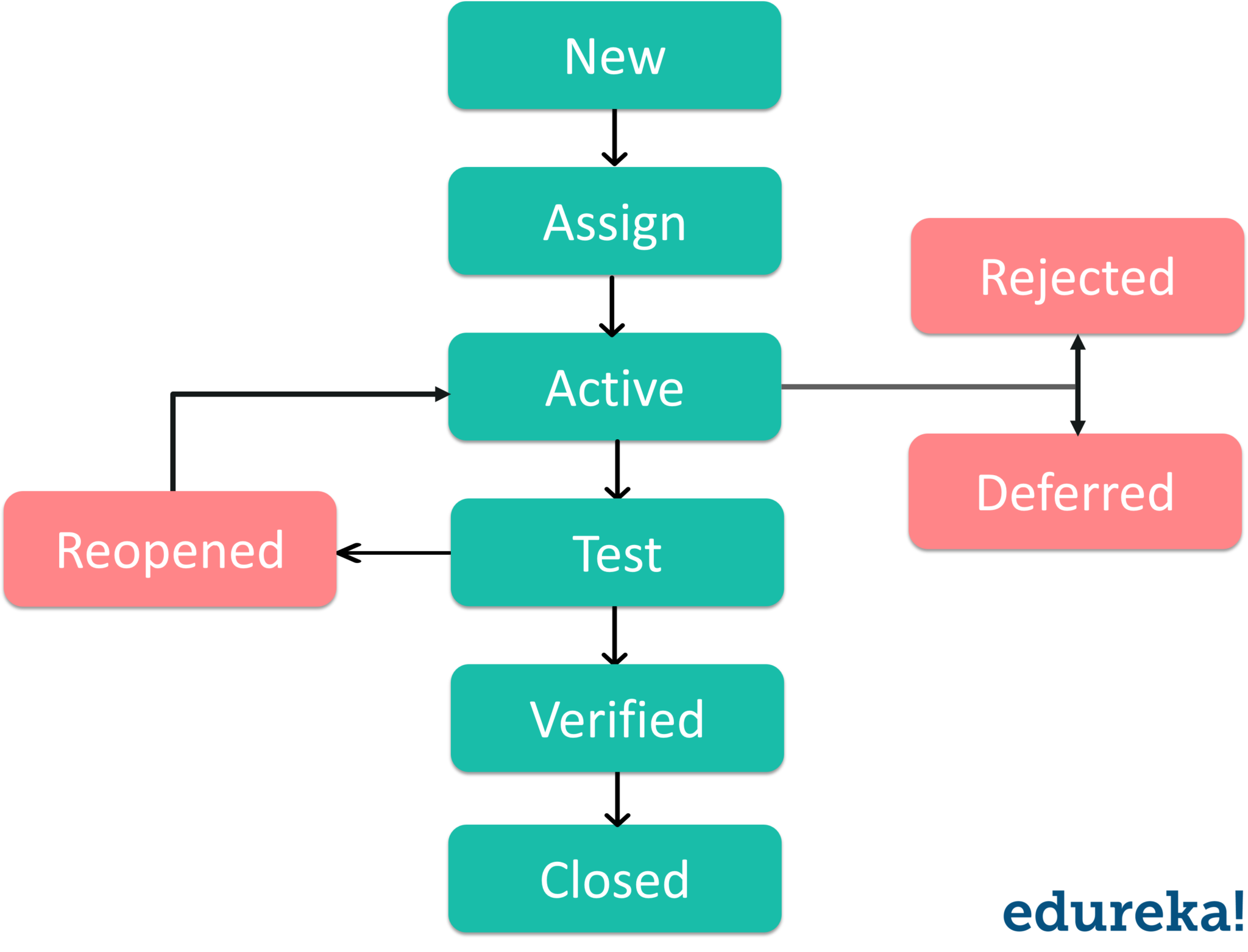 Bug life cycle - Software Testing Tutorial - Edureka