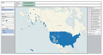 Map - Tableau Public - Edureka