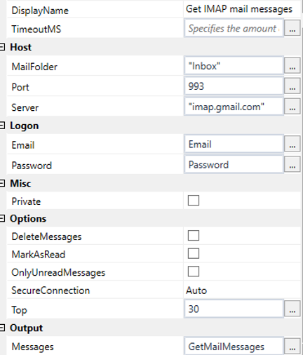 IMAP Mail Message Properties Pane - UiPath Automation Examples - Edureka