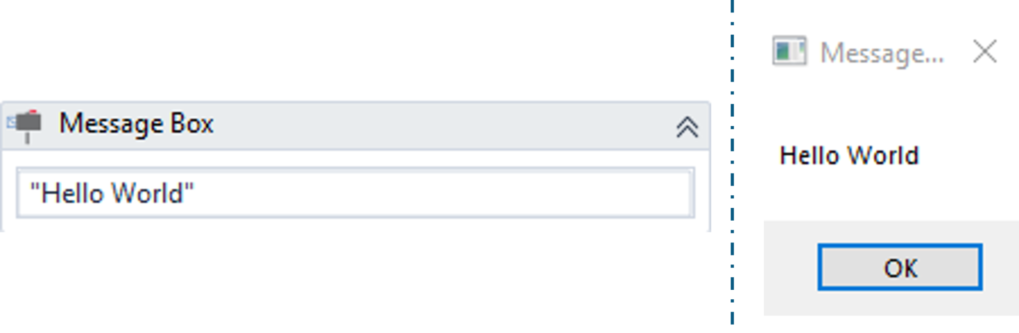 Message Box with Variables - Variables,Data Types and Activities in UiPath - Edureka
