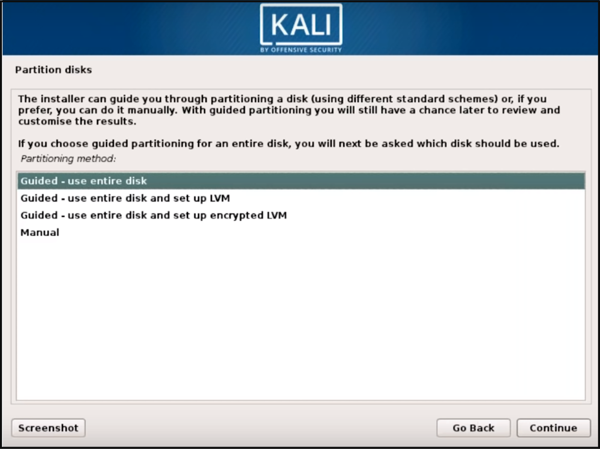 Step 5 Kali Linux - How to install Kali Linux - Edureka