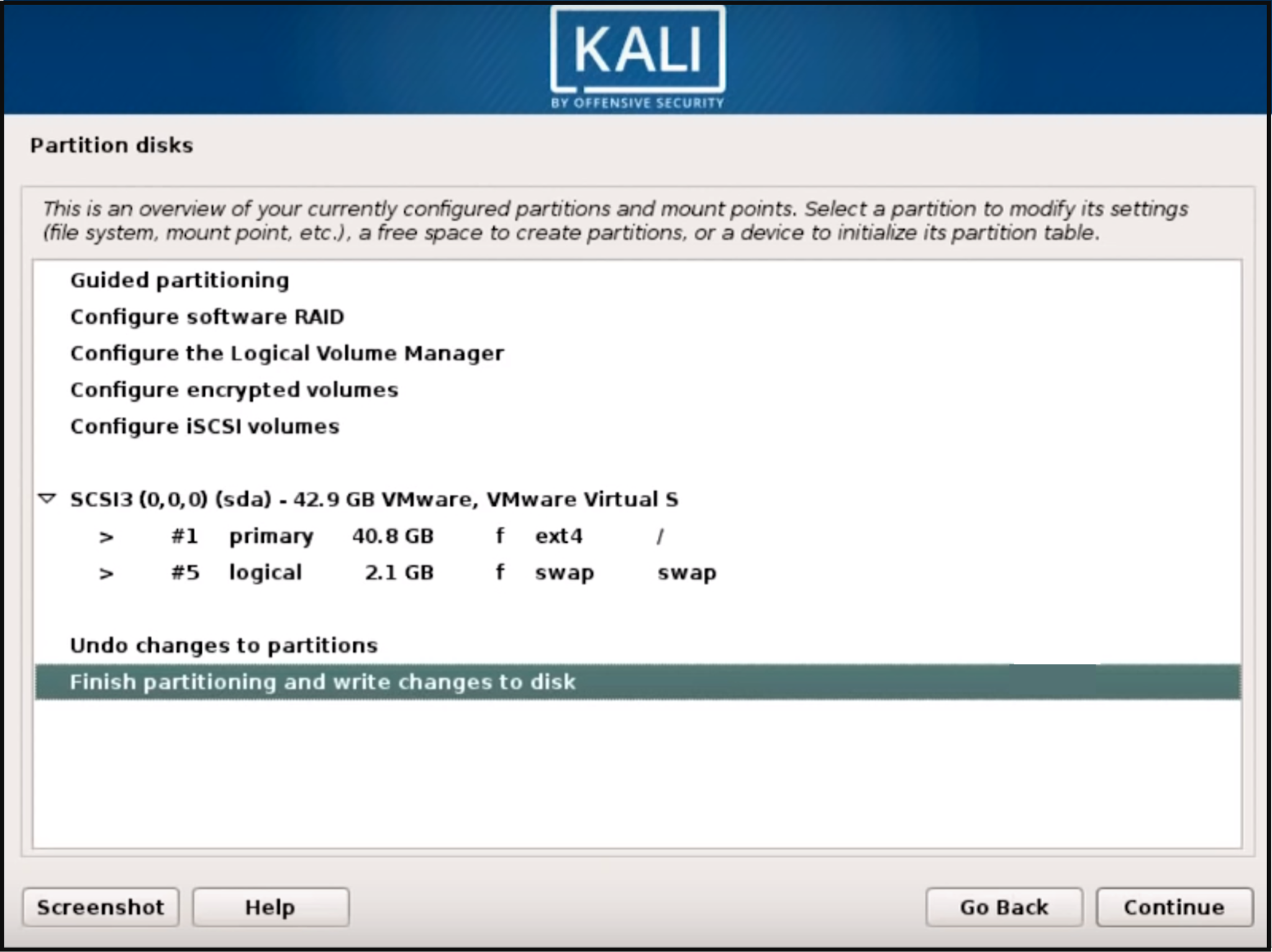 Step 7 Kali Linux - How to install Kali Linux - Edureka
