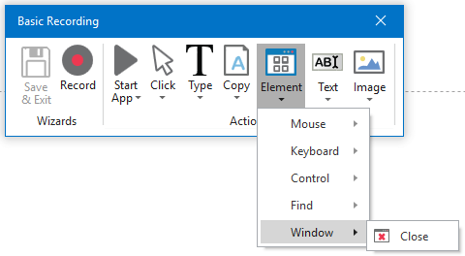 Window Element-UiPath-Recording-Edureka