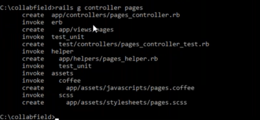 pages controller - ruby on rails - edureka