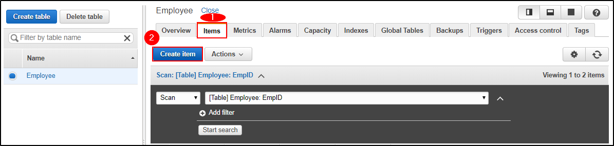 Insert Item - Amazon DynamoDB Tutorial - Edureka