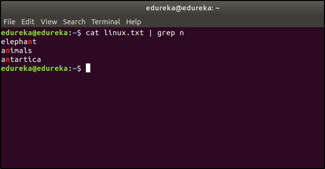 grep n - linux interview questions - edureka