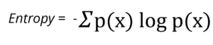 Entropy formula - Decision Tree Algorithm - Edureka