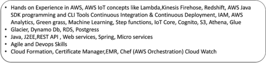 IBM Job Description - AWS Resume - Edureka