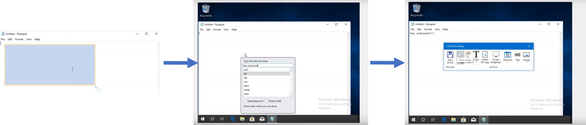citrix automation uipath