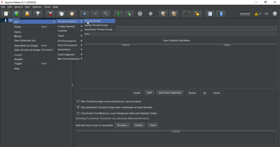 add thread - Load testing using JMeter - edureka