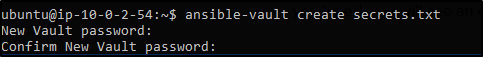ansible vault create - Ansible Vault - Edureka