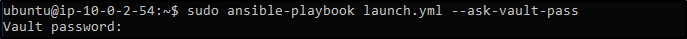 ask vault pass - Ansible Vault - Edureka
